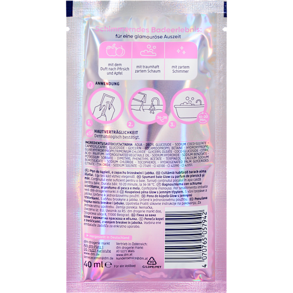 Schaumbad Glow Balea