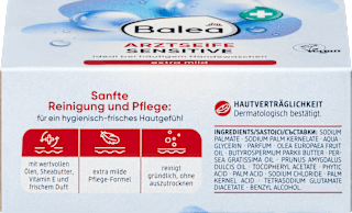 Seifenstück, Arztseife sensitive Balea