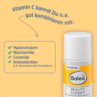 Serum Beauty Expert Vitamin C Serum-Creme LSF 30 Balea