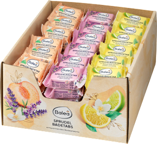 Sprudelbad Tabs Wellness 3fach Balea