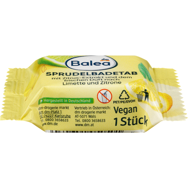  Sprudelbad Tabs Wellness 3fach Balea