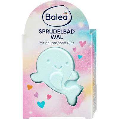 Balea Bubble bath whale, 1 piece
