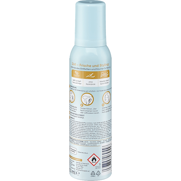 Trockenshampoo Schaum Kopfhaut Sensitive Balea