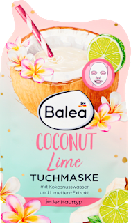 Tuchmaske Coconut Lime  Balea
