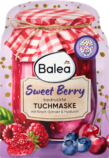 Tuchmaske Sweet Berry bedruckt Balea