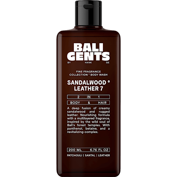 Duschgel Sandalwood Leather 7 2in1 BALI GENTS