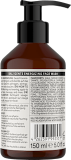 Waschgel Energizing BALI GENTS