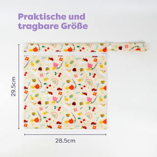 Nasstasche creme, Motiv Sommer Bambino Mio