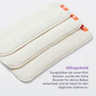 Stoffwindel Saugeinlage wiederverwendbar Bambino Mio
