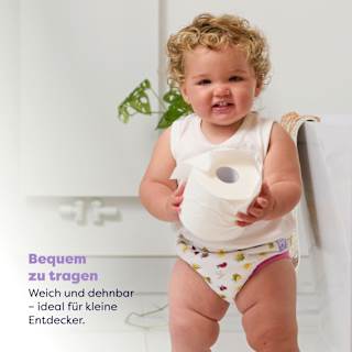 Töpfchen-Trainingshose wiederverwendbar, 2-3 Jahre, beere/bunt Bambino Mio
