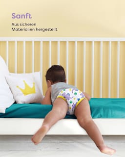 Töpfchen-Trainingshose wiederverwendbar, 2-3 Jahre, blau/bunt   Bambino Mio