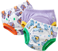Töpfchen-Trainingshose wiederverwendbar, 2-3 Jahre, lila/bunt Bambino Mio