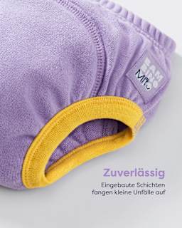 Töpfchen-Trainingshose wiederverwendbar, 3-4 Jahre, blau/bunt Bambino Mio