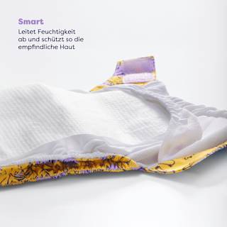 Windelvlies mess less happy liners, 100 Blatt Bambino Mio