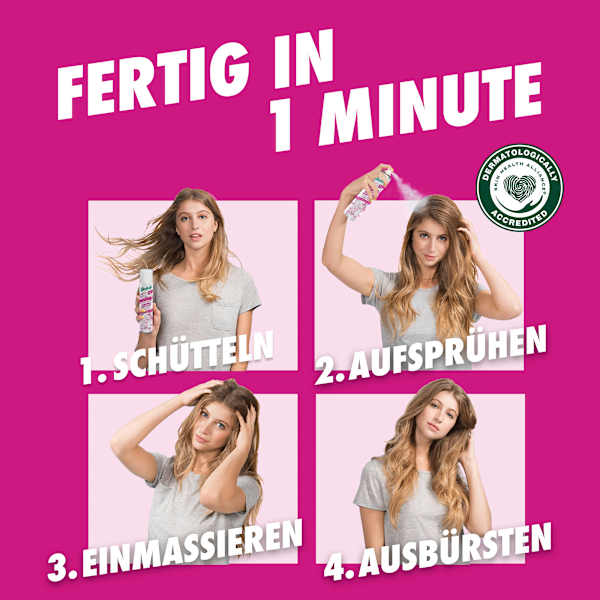 Trockenshampoo Sensible Kopfhaut, leichter Duft Batiste