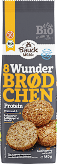 Backmischung 8 Wunderbrötchen, Protein, glutenfrei Bauck Mühle