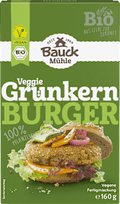Fertigmischung Grünkern Burger, vegan Bauck Mühle