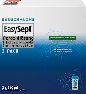 Kontaktlinsen-Pflegemittel Easysept (3 x 360 ml) BAUSCH+LOMB