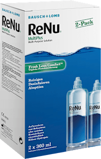 Kontaktlinsen-Pflegemittel ReNu MultiPlus (2 x 360 ml) BAUSCH+LOMB