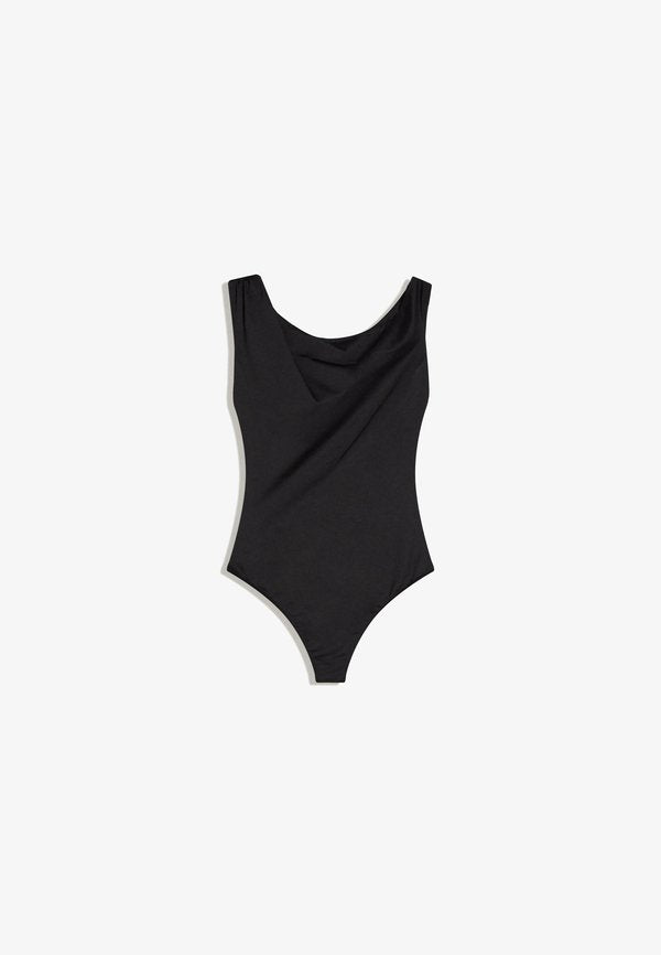 Bershka RUCHED STRAP - Top - black