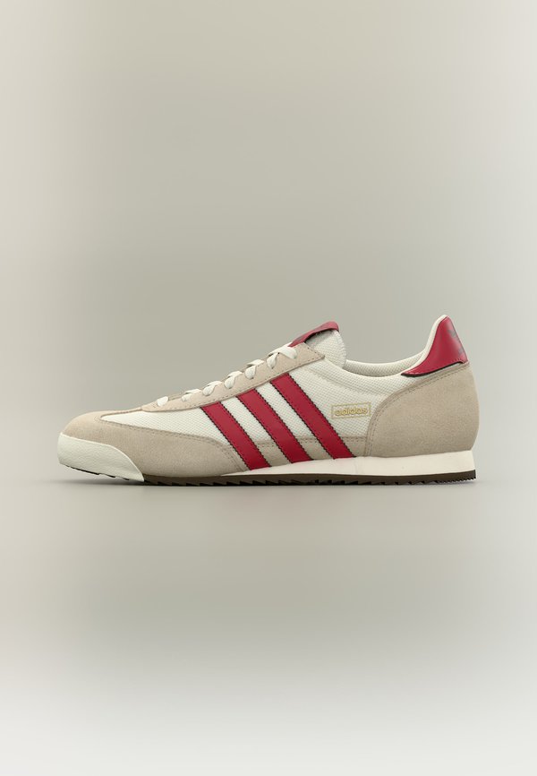 adidas Originals R71 UNISEX - Trainers - off white/team victory red/beige