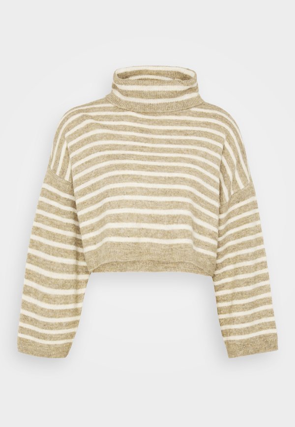 ONLY Petite ONLTALIO STRIPE SHORT ROLLNECK