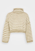 ONLY Petite ONLTALIO STRIPE SHORT ROLLNECK