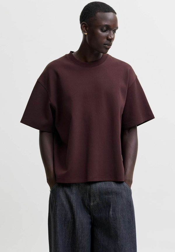 Jack & Jones JCOLEGACY SCUBA TEE SS CN - Basic T-shirt - fudge