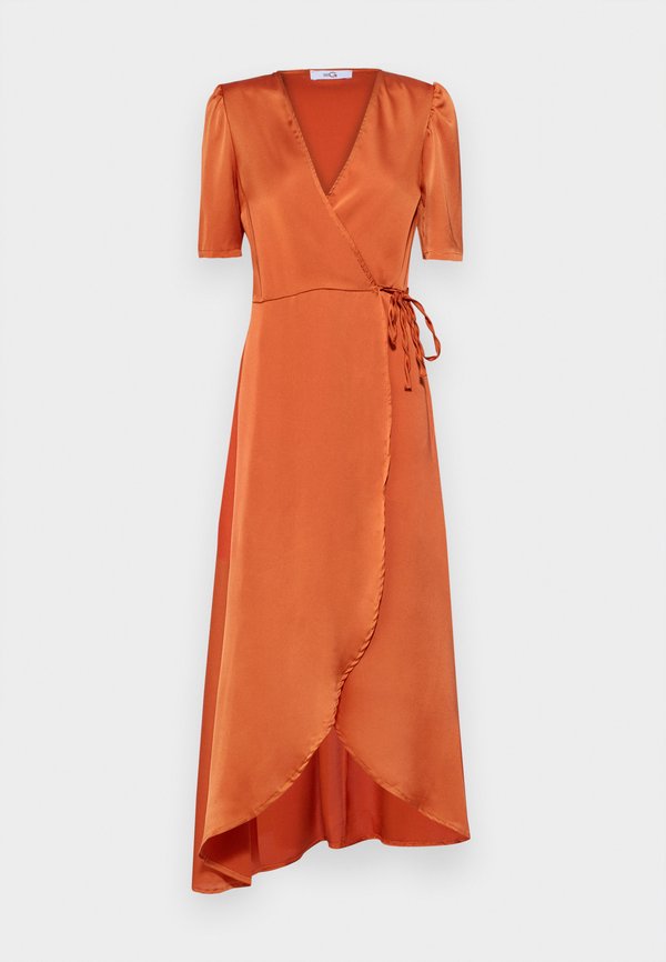 WAL G. EVA WRAP DRESS