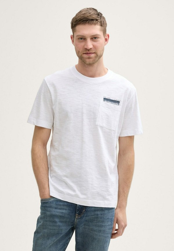 TOM TAILOR Print T-shirt - white