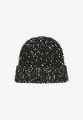 s.Oliver MELANGE-OPTIK - Beanie - schwarz