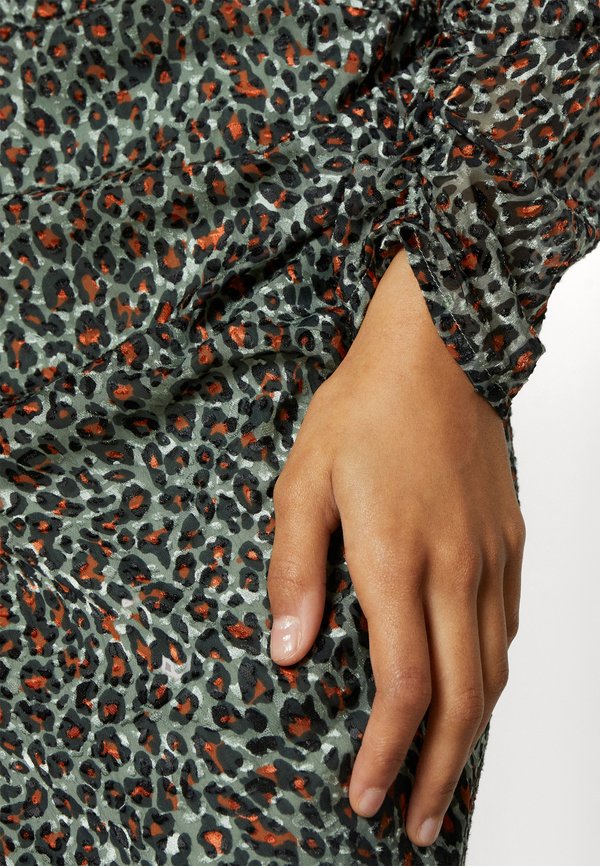 Scotch & Soda MOCK NECK MINI DRESS WITH OPEN BACK DETAIL