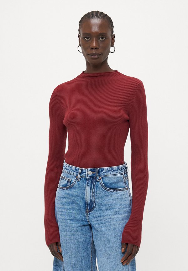 Vero Moda Tall VMNANCY FUNNELNECK  - Jumper - syrah