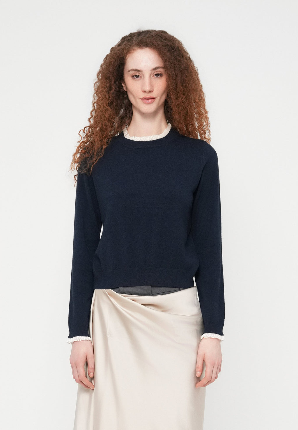 Vero Moda VMMARISA O NECK PULLOVER