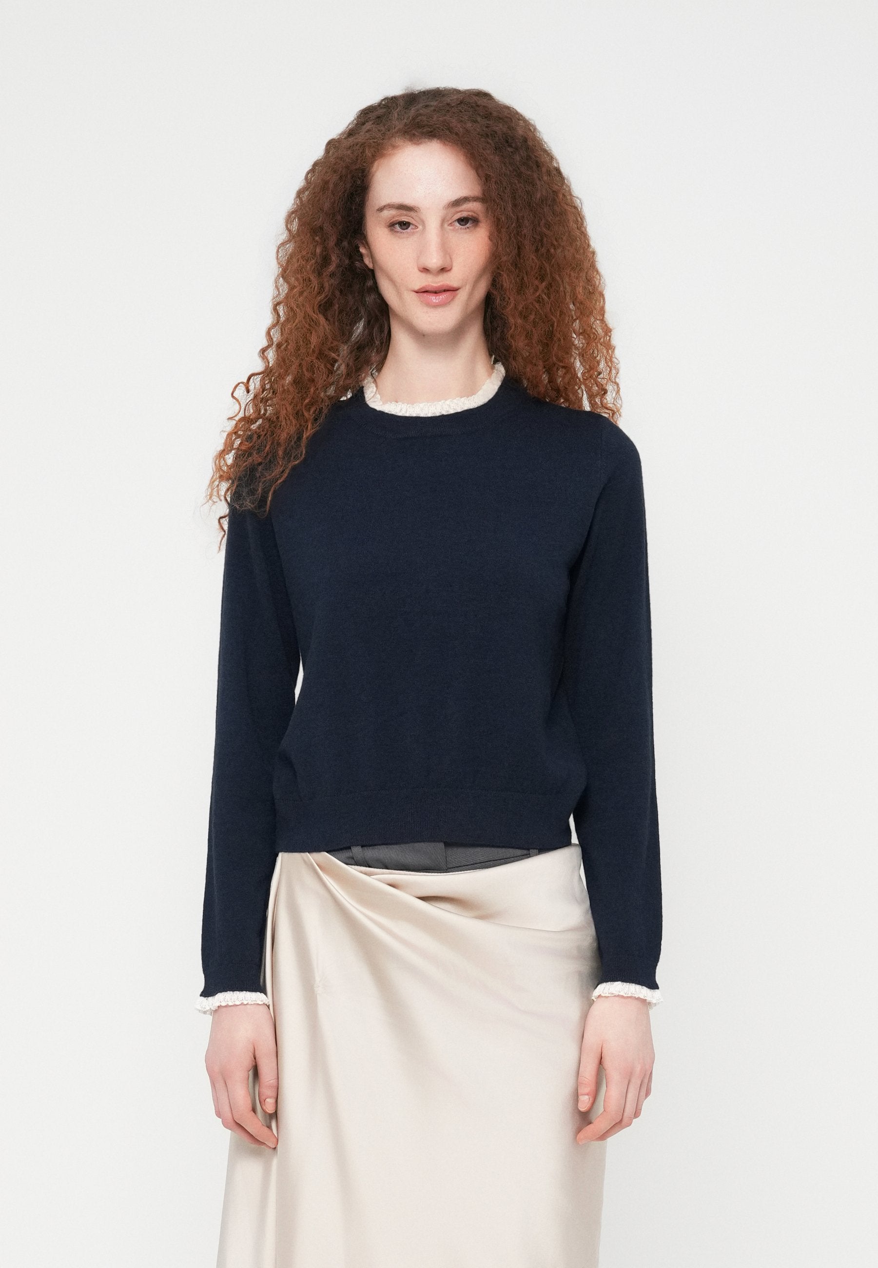 Vero Moda VMMARISA O NECK PULLOVER