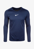 Nike Performance DRY PARK FIRST - Long sleeved top - midnight navy/white