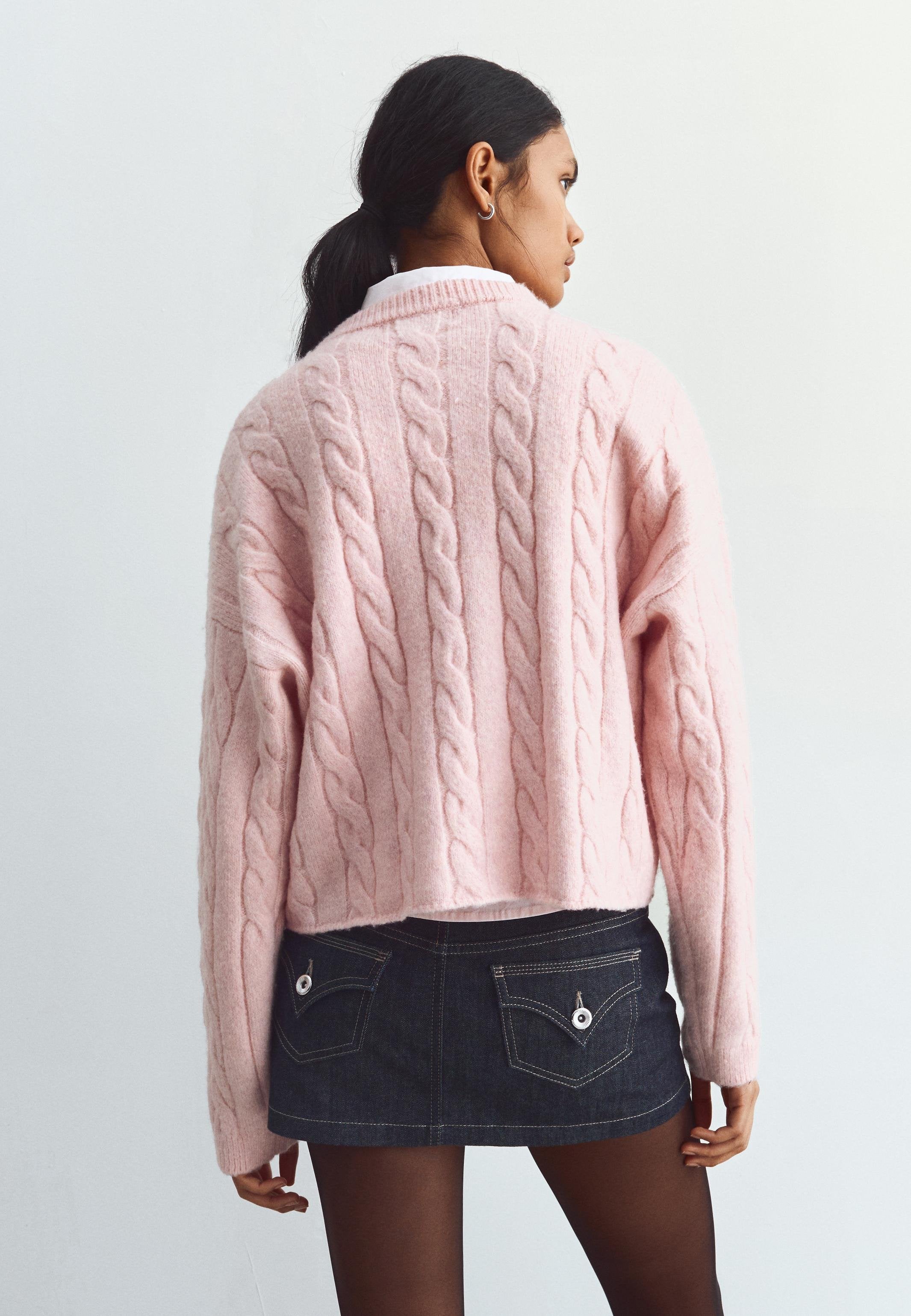 Bershka CABLE- SWEATER