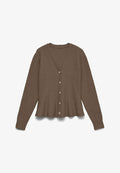 Vero Moda VMGRACE Knit - Cardigan - chocolate chip