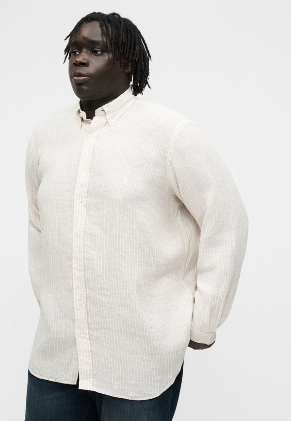 Polo Ralph Lauren Big & Tall STRIPED LINEN SHIRT