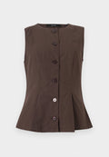 Vero Moda VMSELMA - Top - chocolate torte