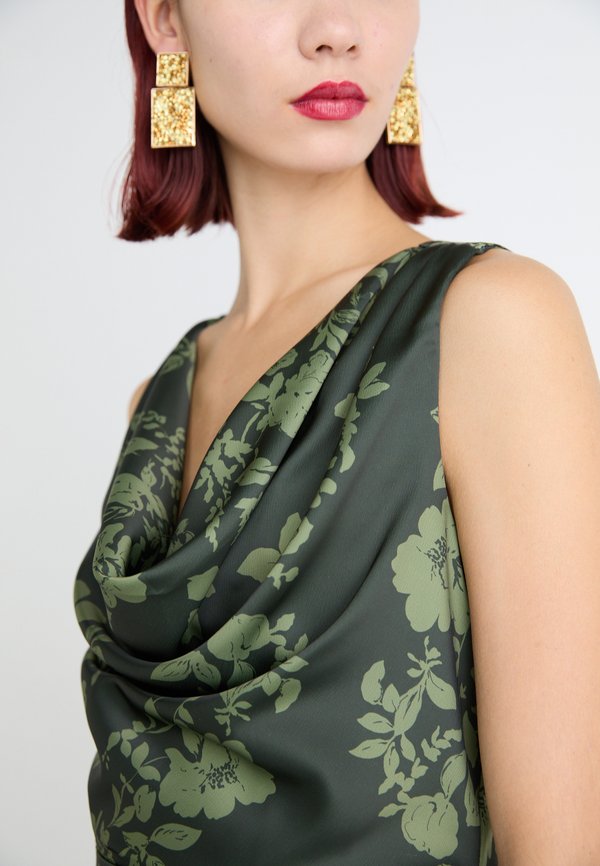 WAL G. AUTUMN WEDDING ANNA COWL NECK