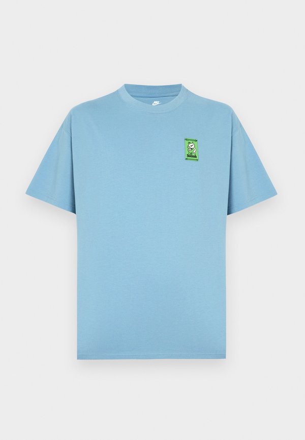 Nike Sportswear TEE CAFE VAN - Print T-shirt - work blue