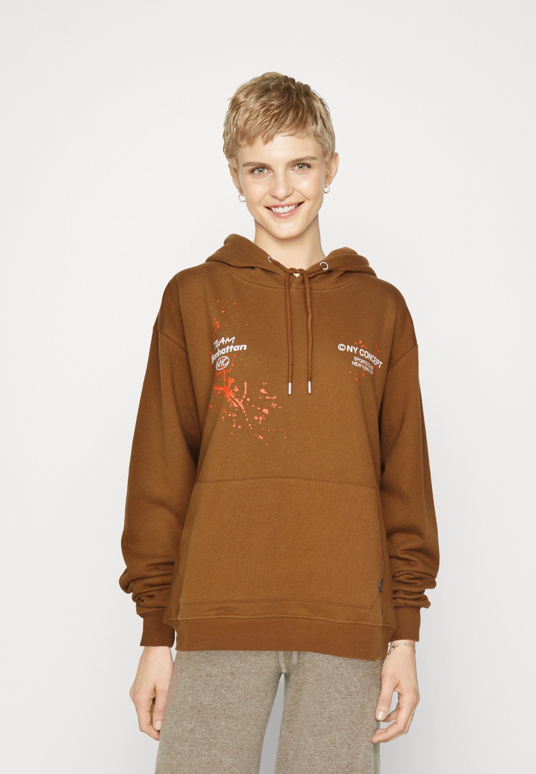NY CONCEPT SPLAT HOOD UNISEX