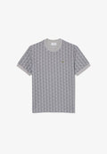 Lacoste UNISEX - Print T-shirt - calluna/graphite