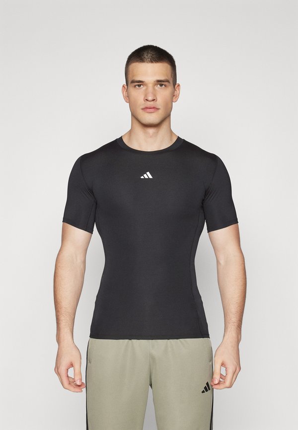 adidas Performance TF TEE - Sports T-shirt - black