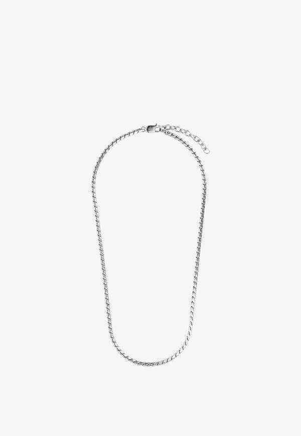 TOM TAILOR Necklace - silver-coloured