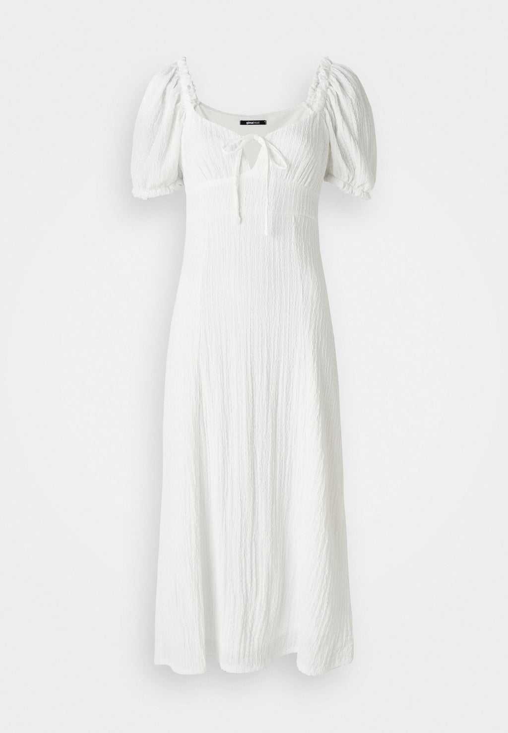 Gina Tricot PUFF SLEEVE MIDI DRESS