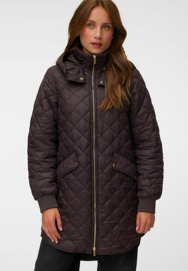 Vero Moda JACKET VMHAYLE COAT - Winter coat - chocolate torte