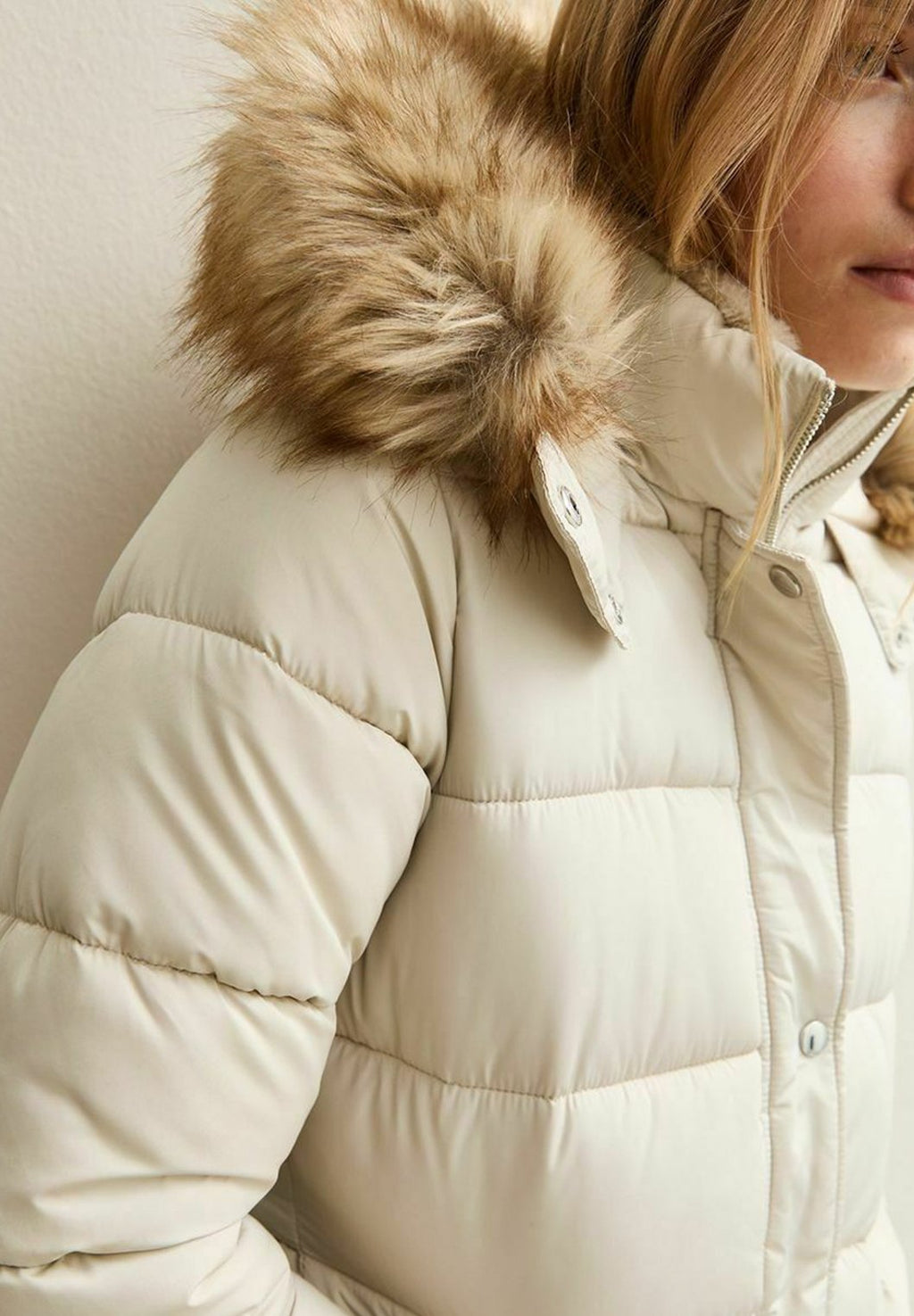 New Look HOODED TIERED PUFFER