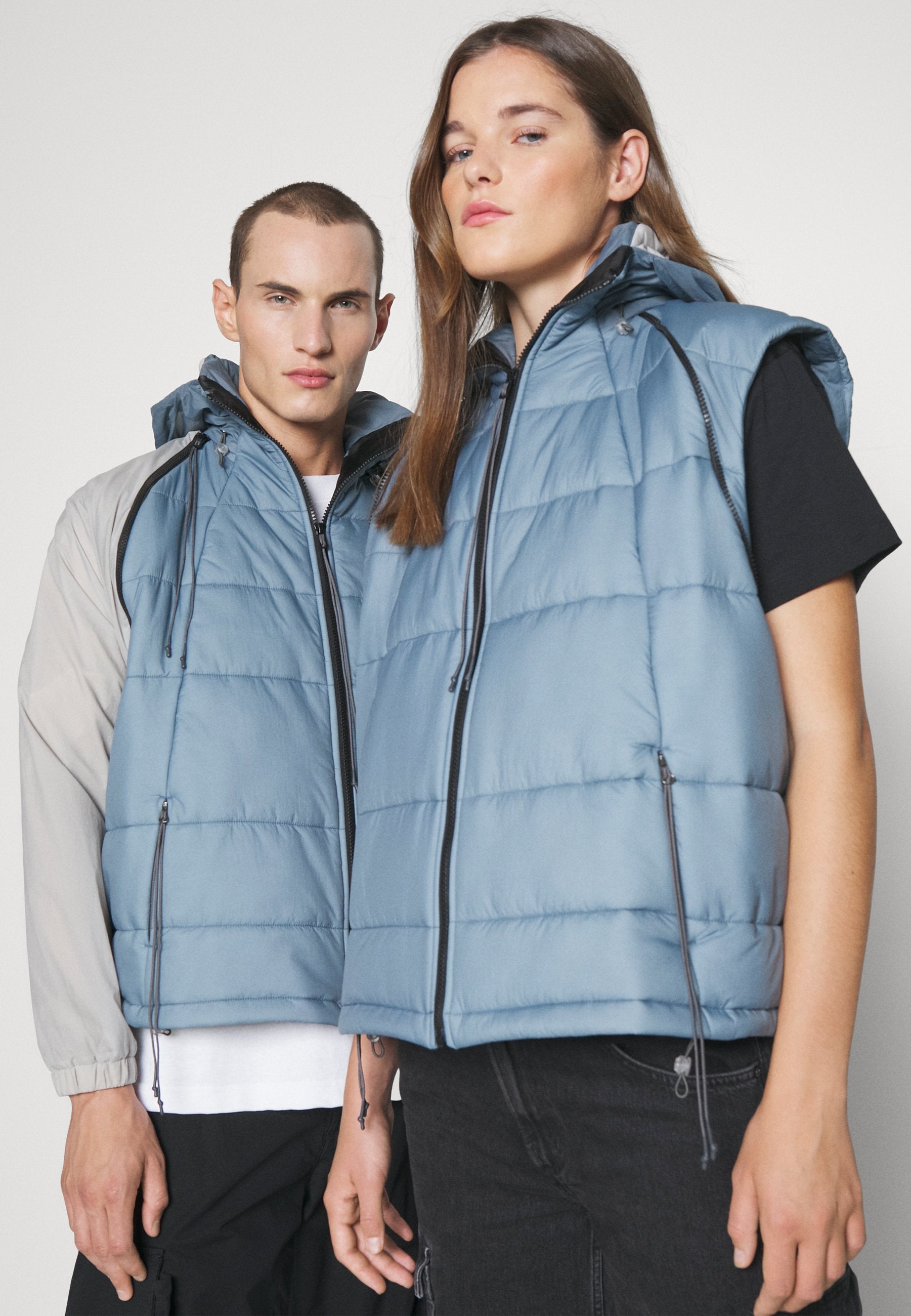 Saul Nash TRANSFORMABLE GILET PUFFER JACKET UNISEX